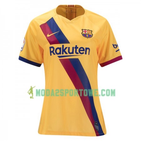 Koszulka FC Barcelona Damska Wyjazdowe Stroje Piłkarskie 2019/20 Krótki Rękaw 